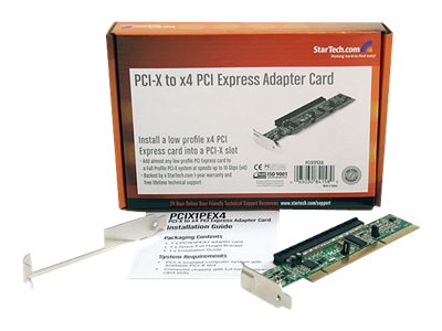 Startech PCI-X to x4 PCI Express Adapter Card | Overview, Specs