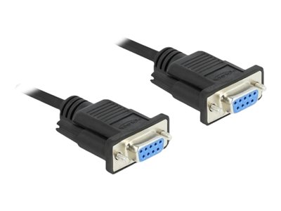 DELOCK Seriell Kabel RS-232 Sub-D9 0,5m - 86614