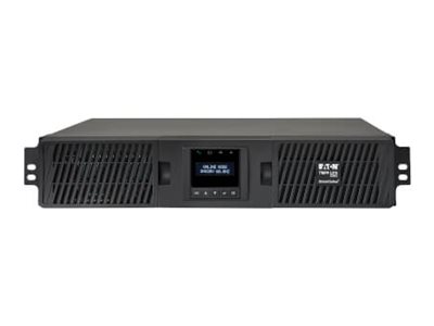 Eaton Tripp Lite Series UPS 2000VA 1800W 120V Double-Conversion UPS - 7 Outlets, Extended Run, Network Card Included, LCD, USB, DB9, 2U Rack/Tower