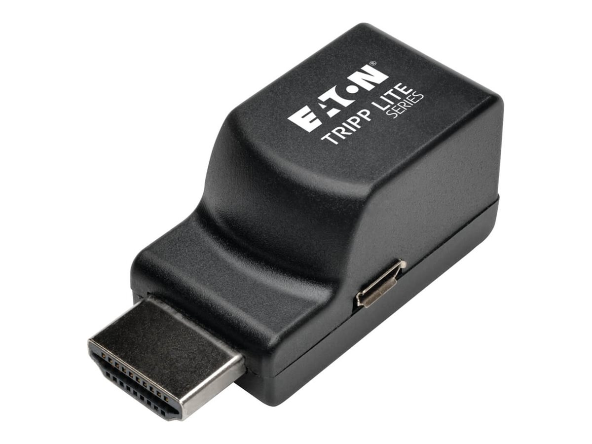 Tripp Lite HDMI over Cat5e/Cat6 Passive Extender, Low-Profile Remote Receiver for Video and Audio, 1080p @ 60 Hz, Up to 100 ft. (30.5 m)