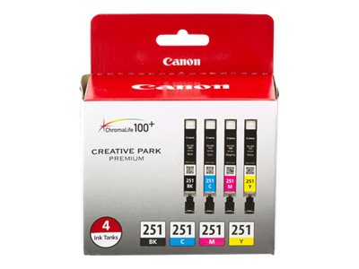 Canon CLI-251 4 Color Pack