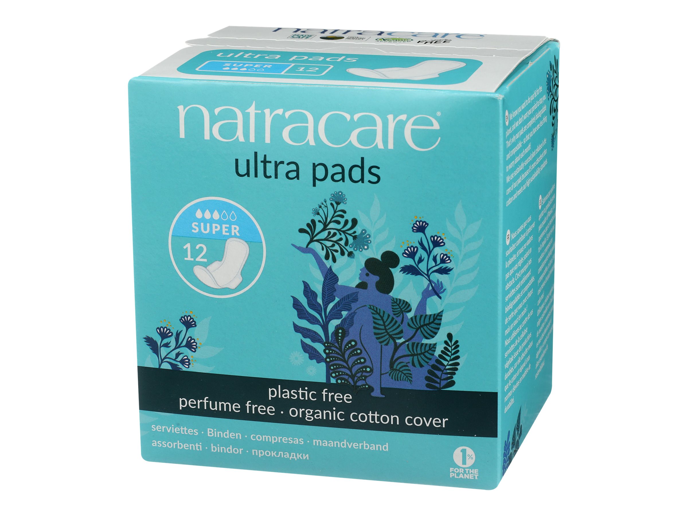 Natracare Natural Ultra Pads - Super - 12's