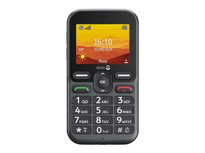 Leva L10 - black - 4G feature phone - 128 MB - GSM