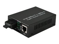 ALLNET ALL-MC105G-SC-SM Medieomsætter Ethernet Fast Ethernet Gigabit Ethernet
