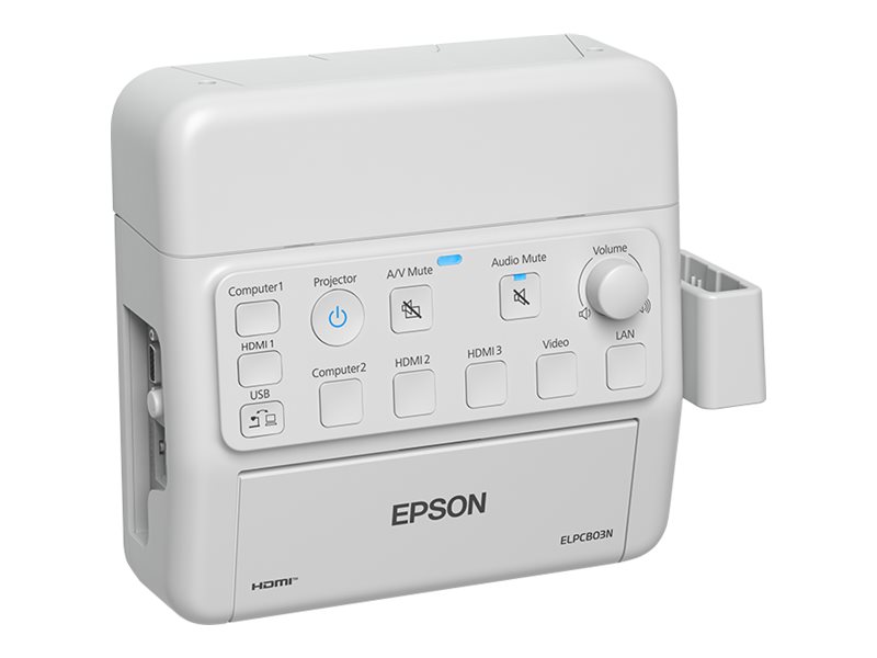 Epson ELPCB03N projector control box cable management & Product shot Left-angle 79450