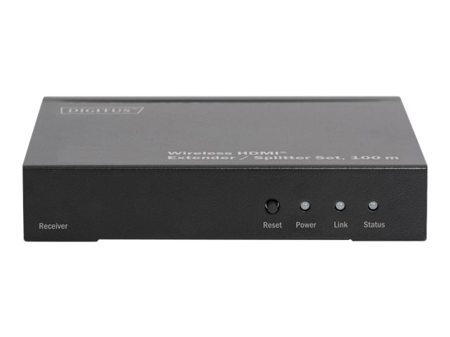 Przedłużacz (Extender) splitter DIGITUS HDMI bezprzewodowy 100m 1080p 60Hz FHD 5GHz HDCP 1.3 (odbior