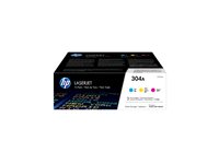 HP 304A CYM Tri-Pack LaserJet Toner Cart