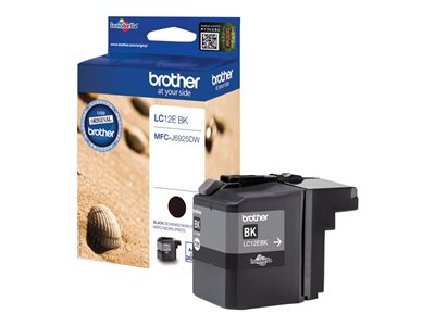 BROTHER LC12EBK Tinte schwarz 2400 pag.