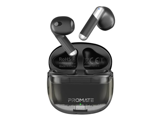 Promate TRANSPODS true wireless earphones with Product shot Front 79350