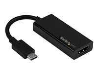 StarTech.com USB-C to HDMI Adapter - USB Type-C to HDMI Converter - 4K 60Hz - external video adapter - black