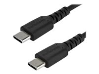 StarTech.com 2m USB C Charging Cable, Durable Fast Charge & Sync USB 2.0 Type C to USB C Laptop Cha