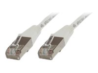 MicroConnect CAT 6 Foldet uskærmet snoet par (F/UTP) 25cm Netværkskabel Hvid