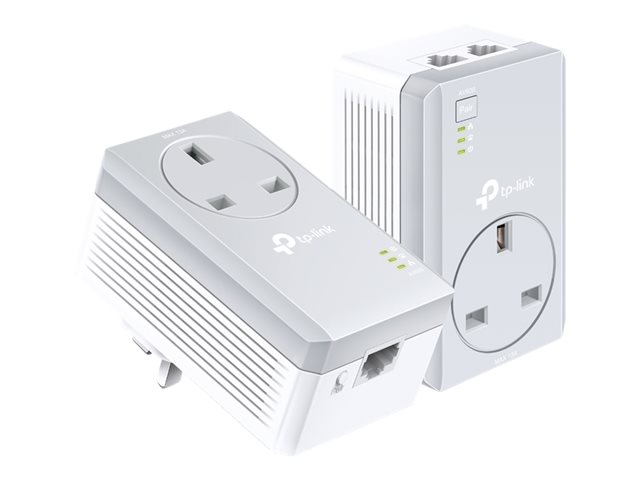 Image of TP-Link TL-PA4022P KIT V4.2 - Starter Kit - powerline adapter - wall-pluggable
