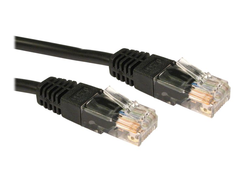 An image of Cables Direct patch cable - 25 cm - black