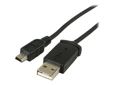 StarTech.com 8in USB OTG Cable - Micro USB to Mini USB - M/M - USB OTG  Mobile Device Adapter Cable - 8 inch (UMUSBOTG8IN),Black