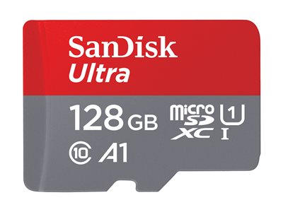 SanDisk Ultra - Flash memory card (microSDXC to SD adapter included)