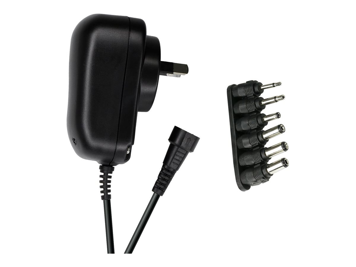 Dynamix SPA100V3 power adapter universal AC/DC with 6x detachable 12 Product shot Left-angle 79750
