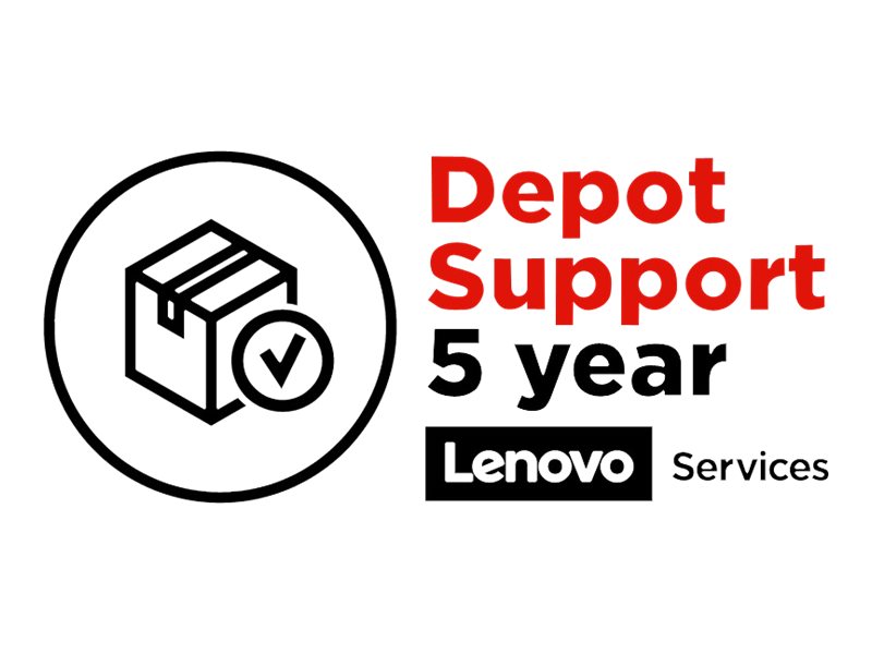 Lenovo Expedited Depot Repair - prodloužená dohoda o službách - 5 let - vyzvednutí a vrácení