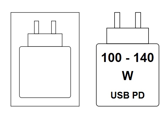 Charging device pictogram