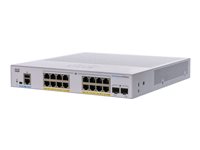 Cisco Business 350 Series 350-16FP-2G Switch 16-porte Gigabit  PoE+