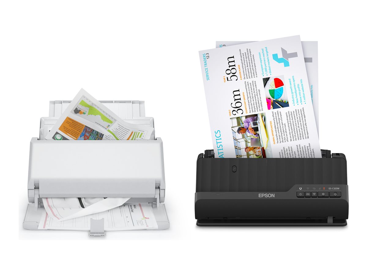 Epson ES-C320W - skener typ sheetfed - stolní - USB 2.0, Wi-Fi(n) – foto 11
