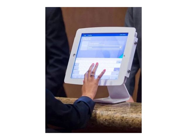 Compulocks iPad Pro 12.9" (3-6th Gen) Space Enclosure Rotating Counter Stand škříň - pro tablet - bílá – foto 3