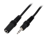 MCL Rallonge audio stéréo jack 3,5 mâle