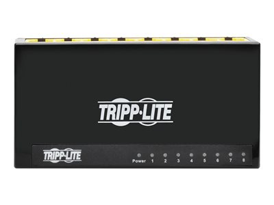 Tripp Lite 8-Port Gigabit Ethernet Switch Desktop RJ45 Unmanaged Switch