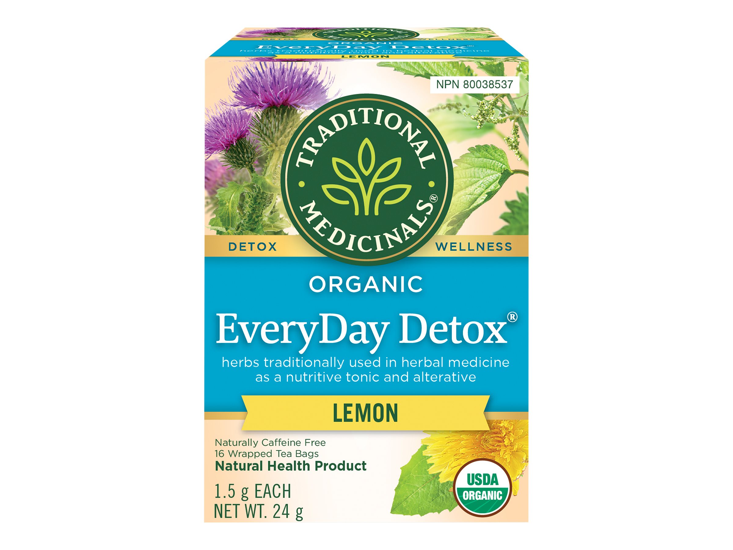 Traditional Medicinals EveryDay Detox Organic Tea - Lemon - 16's