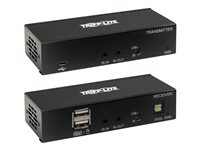Tripp Lite USB C to HDMI over Cat6 Extender Kit with KVM Support, 4K 60Hz, 4:4:4, Transmitter/Receiver, USB, PoC, HDCP 2.2, up to 230 ft., TAA; Video/audio ekspander
