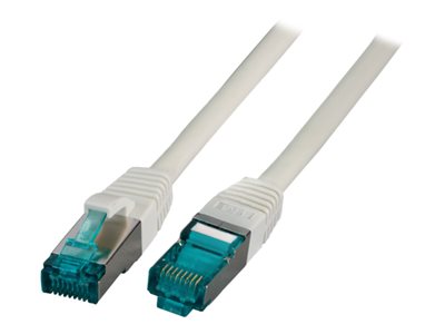 EFB RJ45 Patchkabel S/FTP, Cat.6A, LSZH, 0.5m, grau - MK6001.0,5G