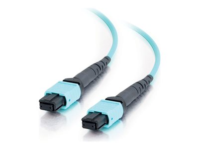 C2G 5m MTP 10Gb 50/125 OM3 Multimode Fiber Optic Cable (Plenum-Rated)