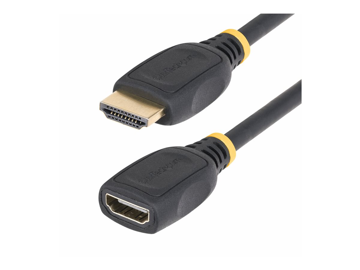 StarTech.com 3.3ft HDMI 2.0 Extension Cable, 4K 60Hz, M/F - prodlužovací kabel HDMI - 1 m