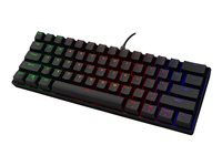 DELTACO GAMING GAM-075-US Tastatur Mekanisk RGB Kabling USA