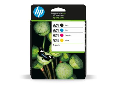 924 - 4-pack - cyan, magenta, yellow, black - orig