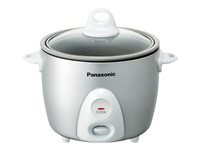 Panasonic SR-G06FGL Rice cooker 0.6 qt 310 W silver/white