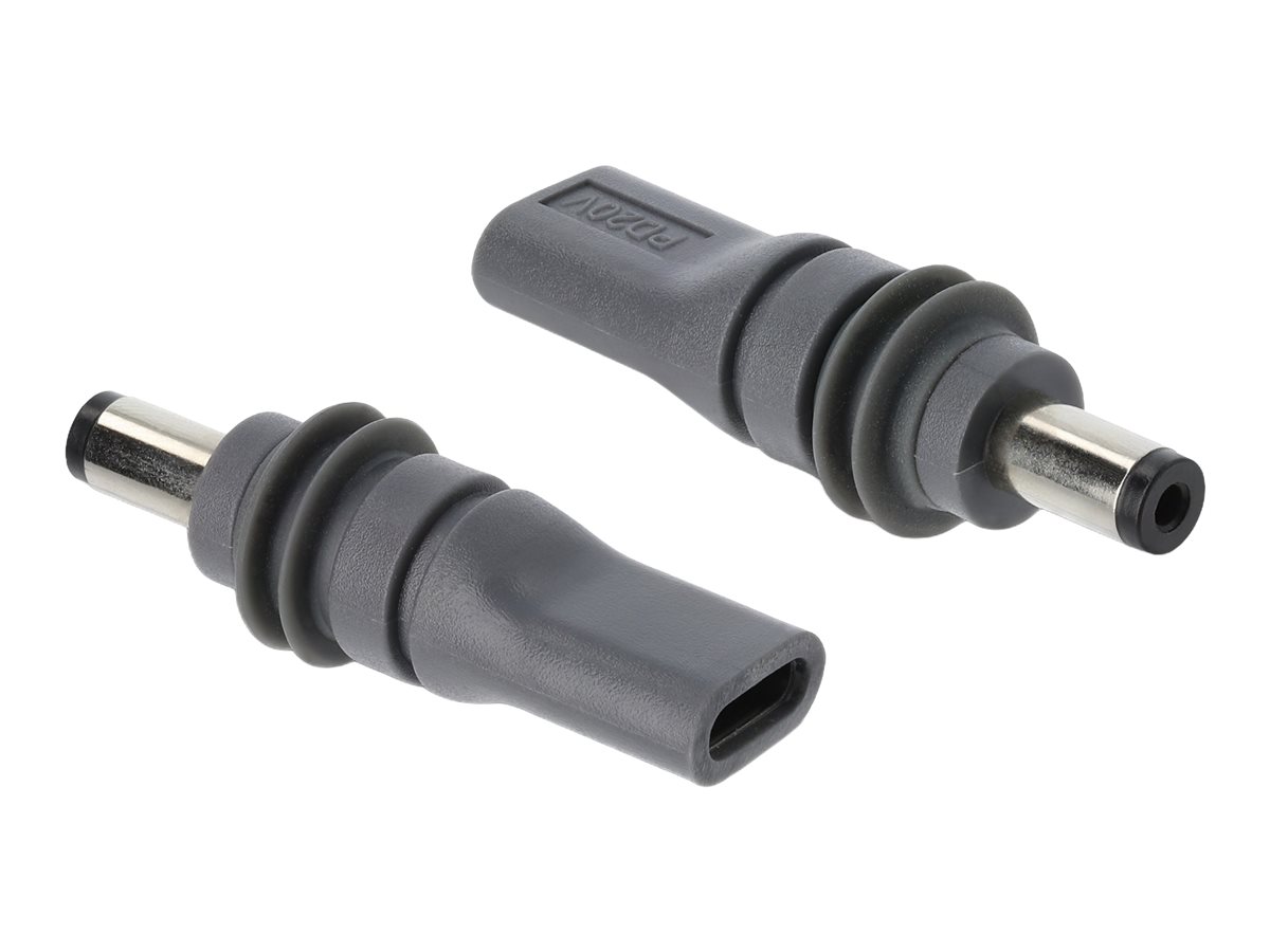 Delock - adaptér napájení - USB-C do DC jack 5.5 mm x 2.1 mm