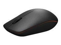 Lenovo 400 - Mouse - right and left-handed - optical - 3 buttons - wireless - 2.4 GHz - USB wireless receiver - black