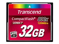 Transcend CompactFlash-kort 32GB 120MB/s