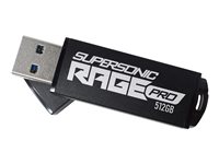Patriot Supersonic RAGE Pro 512GB USB 3.2 Gen 1 Sort