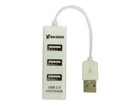 VAKOSS TC-234UX Hub 4 porte USB