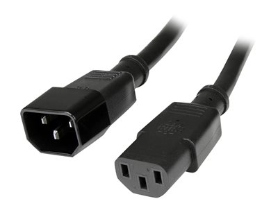 StarTech.com 10 ft 14 AWG Computer Power Cord Extension