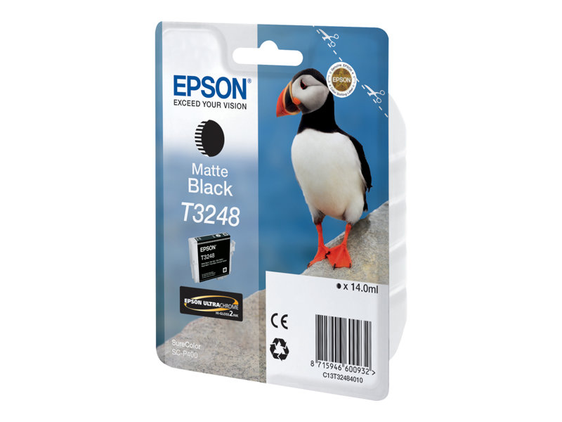 EPSON Cartouche T3248 - Noir Mat