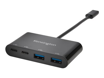 KENSINGTON CH1000 USB-C 4 Port Hub, KENSINGTON K39124EU K39124EU (BILD3)