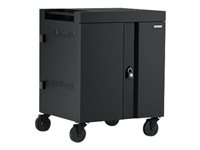 Bretford Cube Charging Cart Cart (charge only) for 16 tablets / notebooks lockable bl