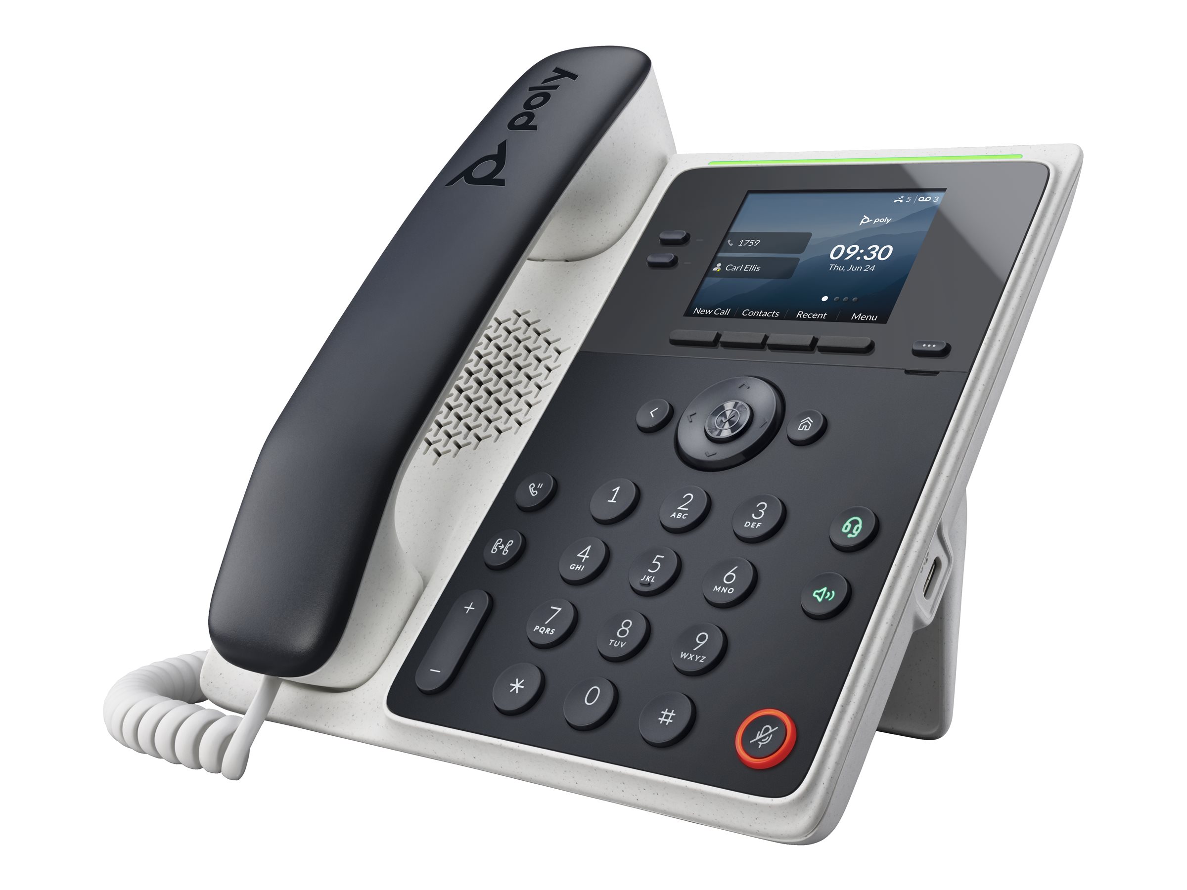 Poly Edge E100 - VoIP phone with caller ID/call waiting
