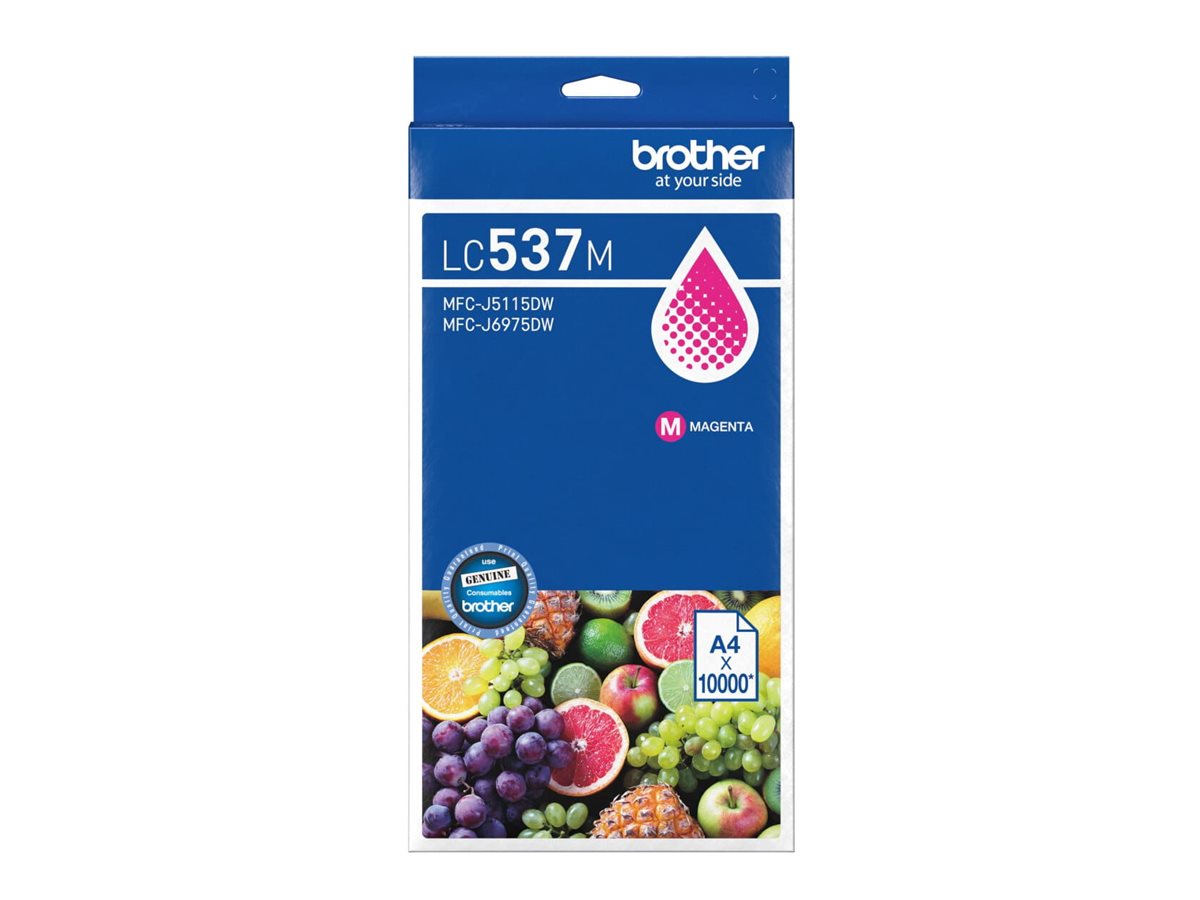 Brother LC537M, Ultra High Yield, magenta, original, ink cartridge