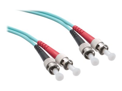 Axiom ST-ST Multimode Duplex OM3 50/125 Fiber Optic Cable