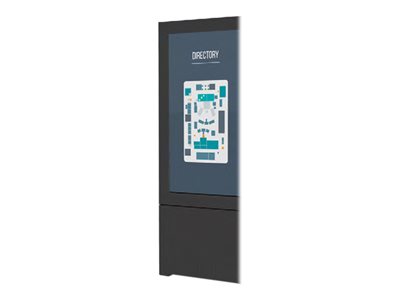 49 B2B PORTRAIT FLOOR KIOSK BLACK