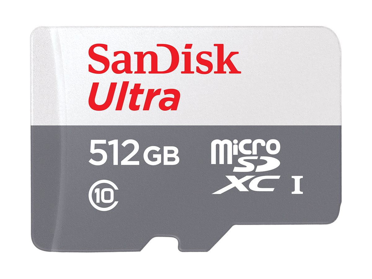 SanDisk Ultra - paměťová karta flash - 512 GB - microSDXC UHS-I